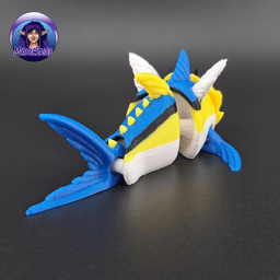 BumbleBeeTuna - Articulated Fish 3d model