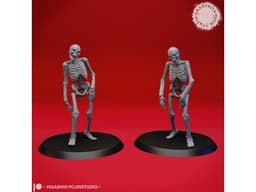 Undead Skeleton Walkers - Tabletop Miniature 3d model