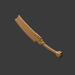 Titan Fang Swordaxe v2 3d model