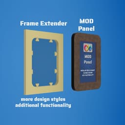 Extender Frame for MOD Panel 3d model