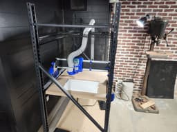 Lowrider v4 CNC Right Angle Rails Mounts 3d model