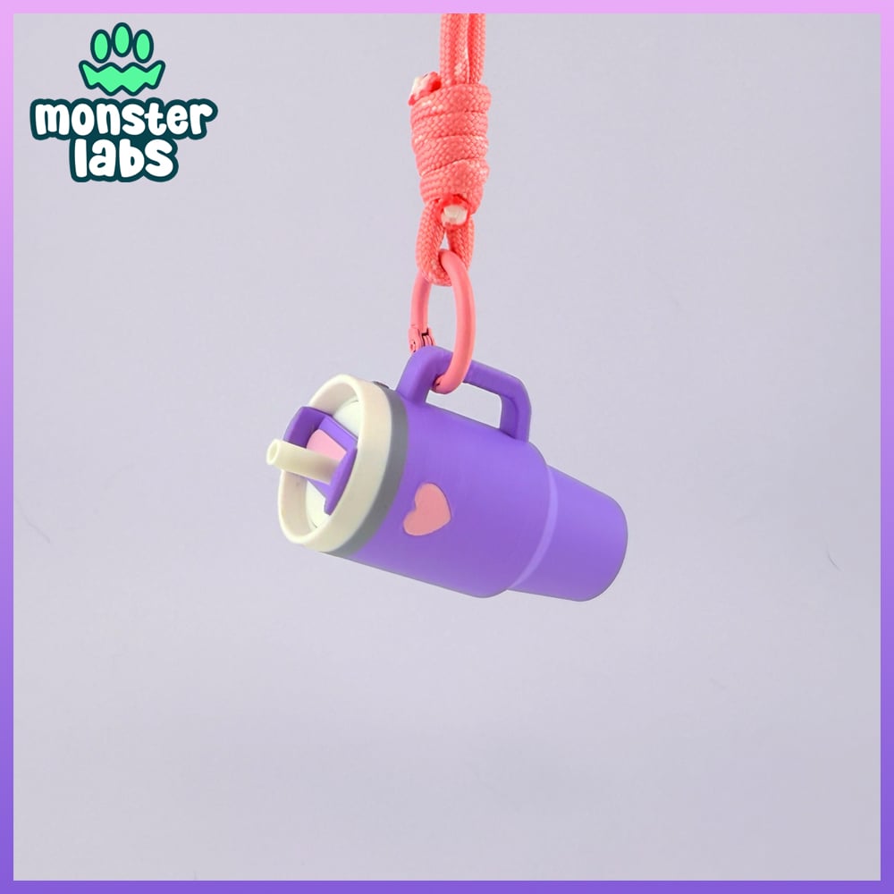 EXCLUSIVE: Tumbler Fidget Clicker Keychain 3d model