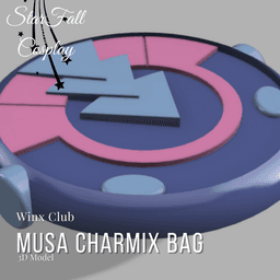Musa Winx Charmix Bundle 3d model