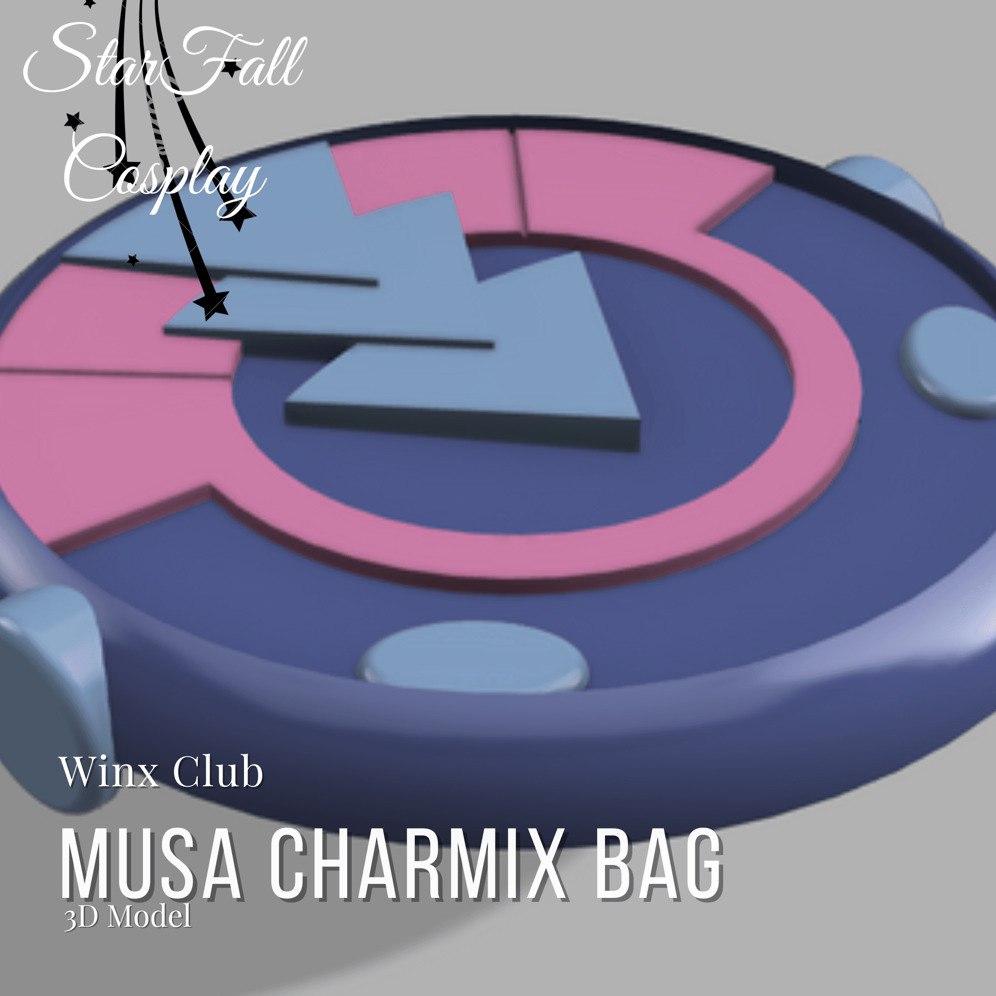 Musa Winx Charmix Bundle 3d model