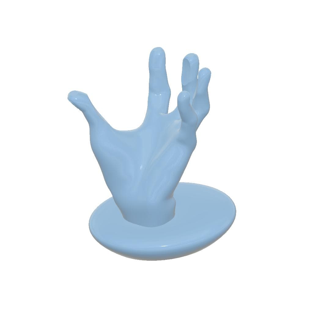 Hand Mount for Echo Dot (4/5th Gen) 3d model