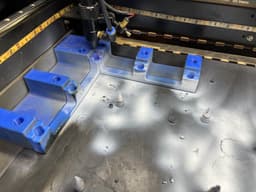 Laser Cutter Magnetic Square and Edge Standoffs 3d model