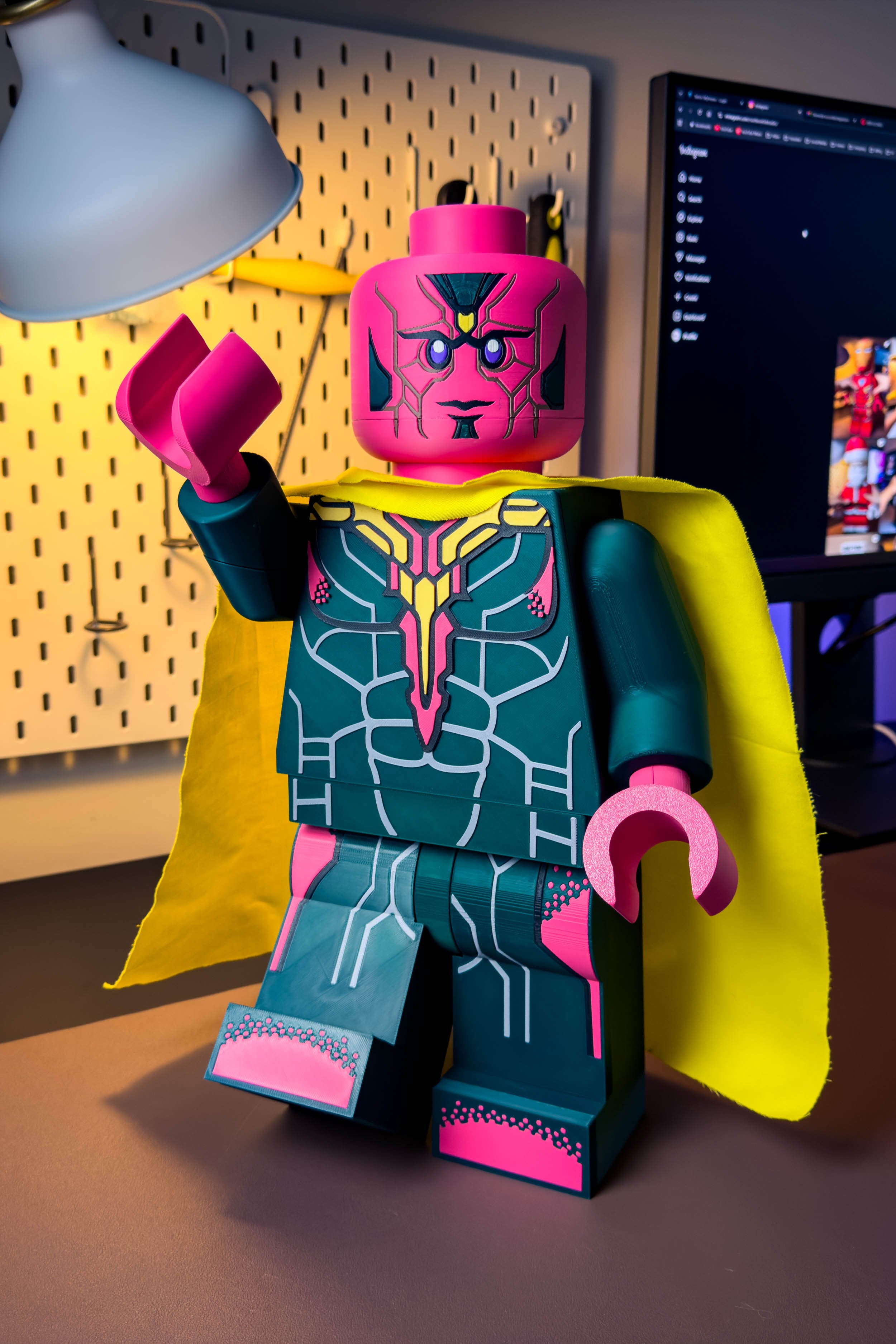 VISION Modular Figure 3d model