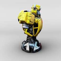 Bumblebee Bust 3d model