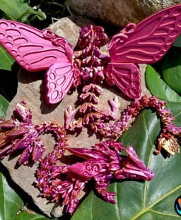 Butterfly Dragon 3d model