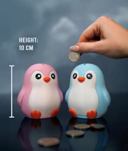 Partner Piggybank Penguins 3d model