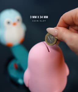 Partner Piggybank Penguins 3d model