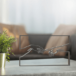 Line Art, Modern, Minimalist 3d model
