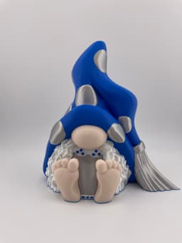 Female Fall Tassel Gnome 3d model