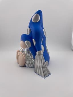 Female Fall Tassel Gnome 3d model