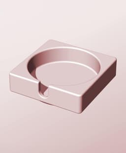 CS68-20-S Stacking slotted component box bin for makers 3d model