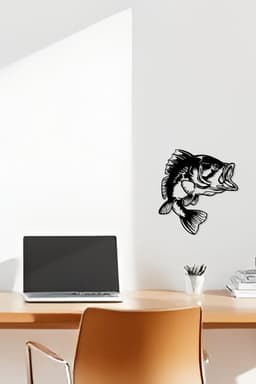 Fish Wall Art, Wall Decor, Home Decor 3d model