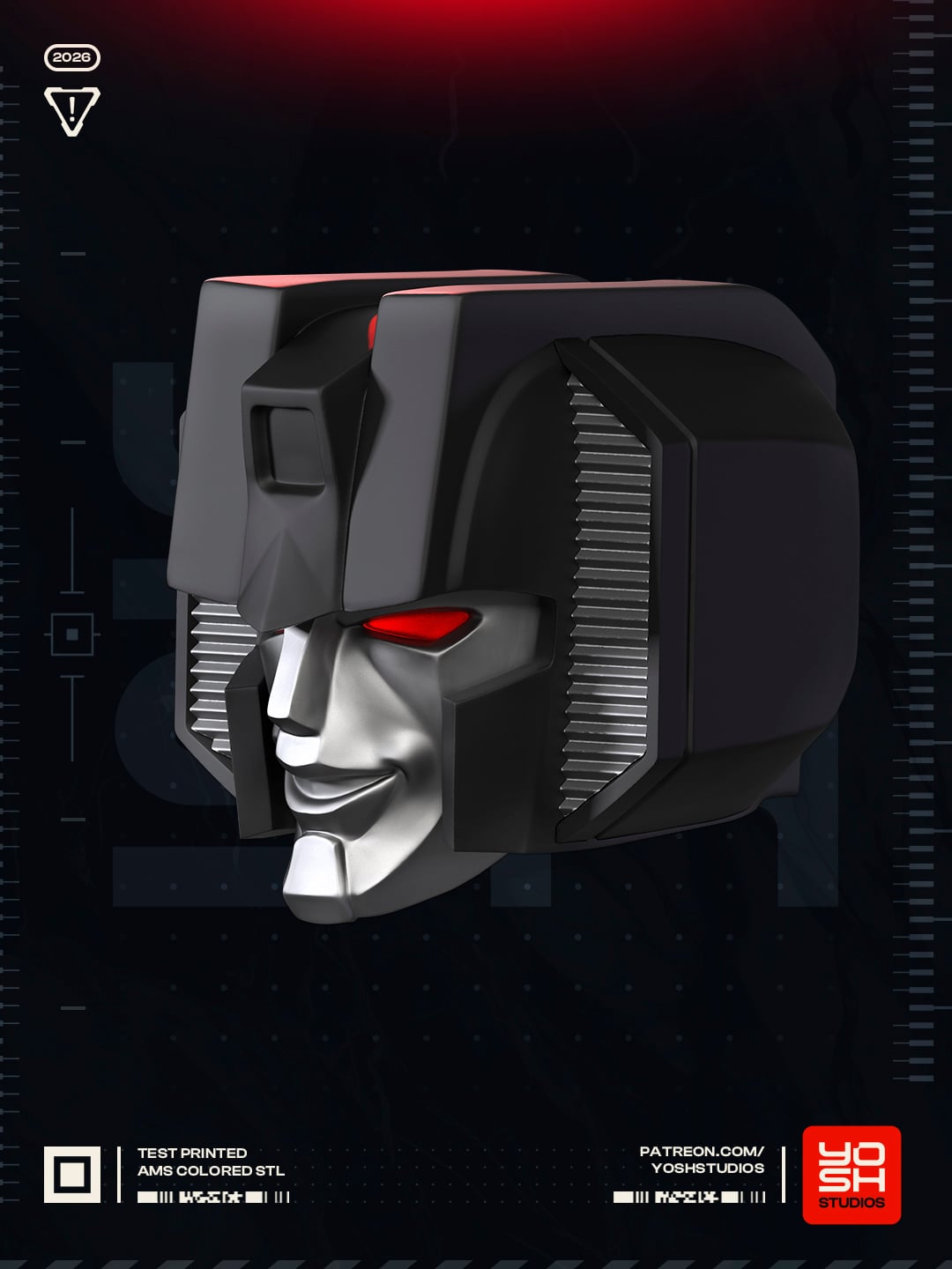 Starscream 3D Printer STL File 3d model