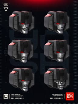 Starscream 3D Printer STL File 3d model