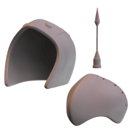 Gatchaman Ken the Eagle Helmet 3d model