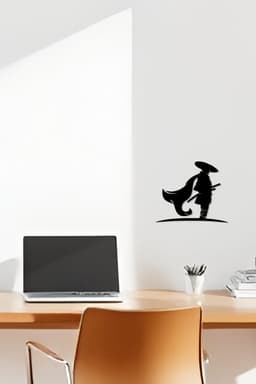 Samurai Wall Art, Wall Decor, Home Decor 3d model