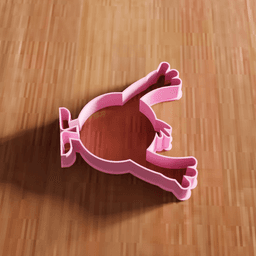 Cartoon Monster Cookie Cutter Utensil 3d model