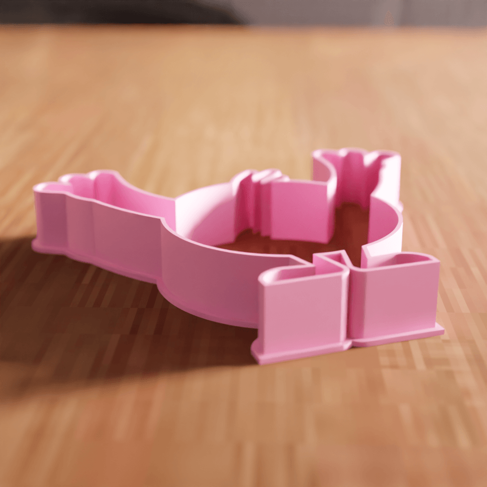 Cartoon Monster Cookie Cutter Utensil 3d model