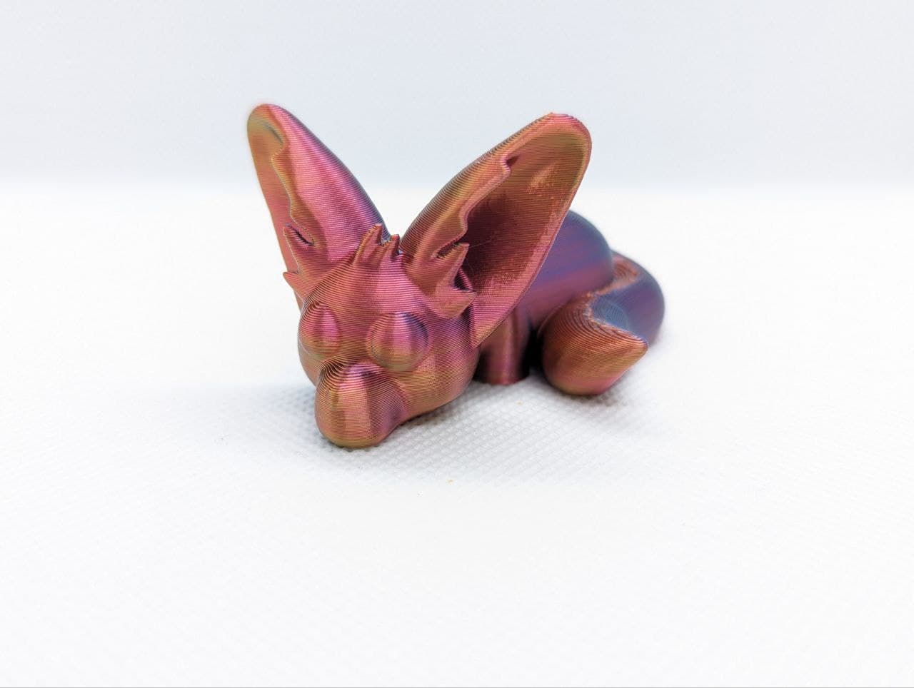 Cute Flexi Fennec Fox 3d model