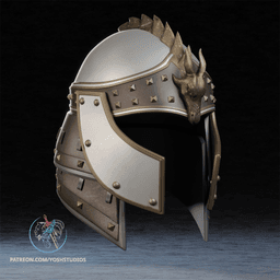 Blades Helmet 3D Printer STL File 3d model
