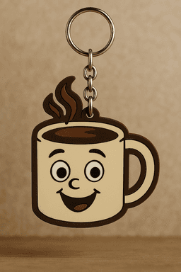 Happy Coffee Cup 3d model