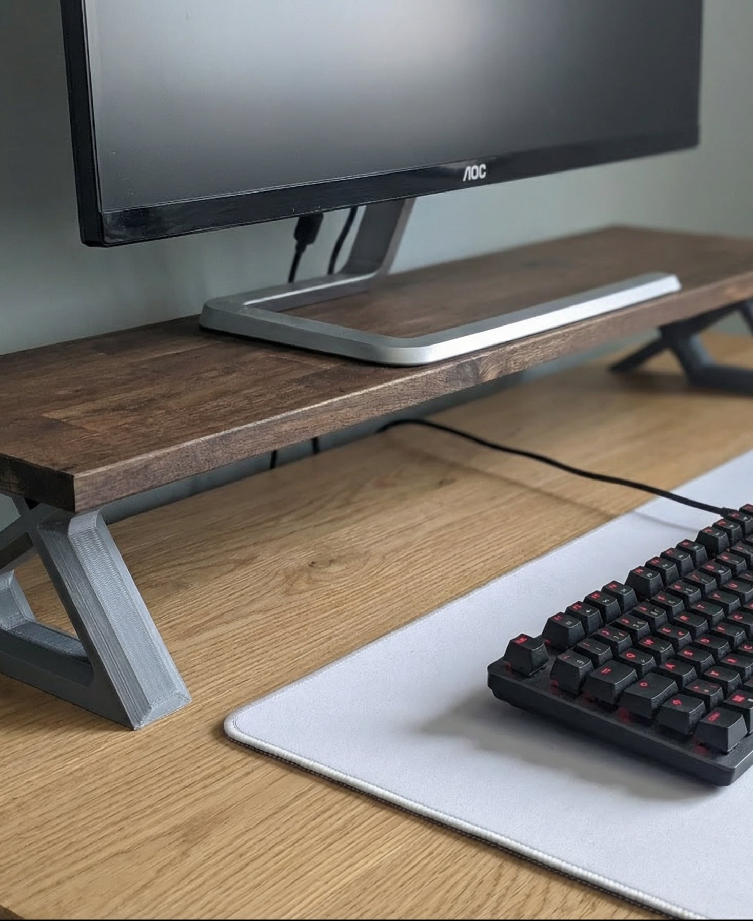 CrossFrame Monitor Riser 3d model