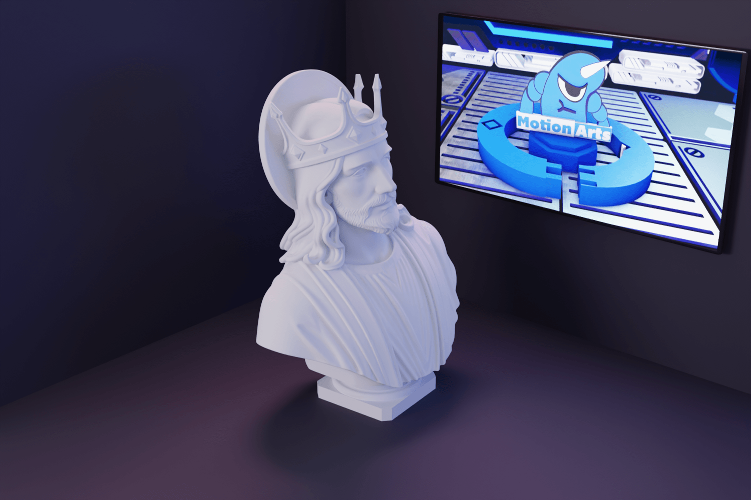 Jesus Busto.stl 3d model