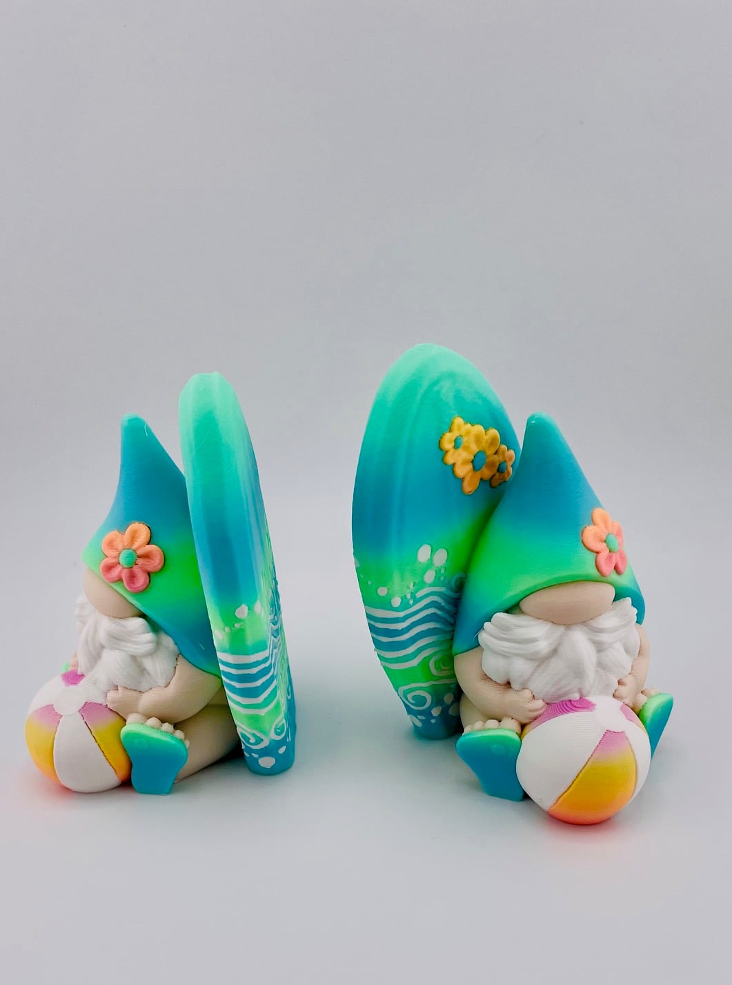 Beach Vibe Gnome -Surf 3d model