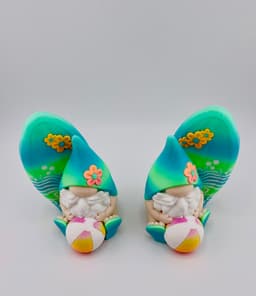 Beach Vibe Gnome -Surf 3d model