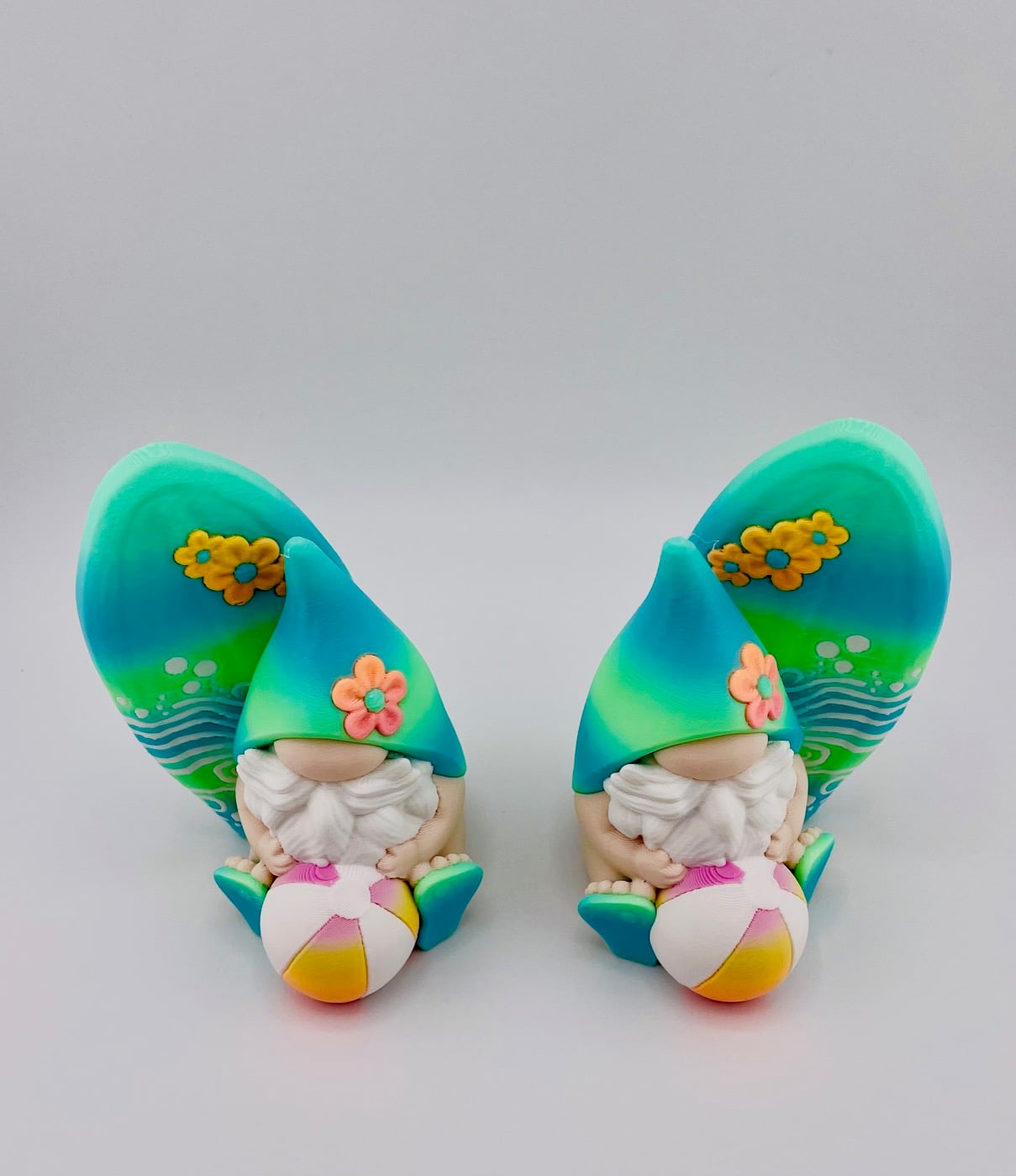 Beach Vibe Gnome -Surf 3d model