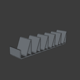 Simple Cash Tray Organizer 3d model