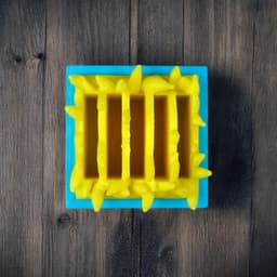 Banana Crate Swich Game Organize 3d model