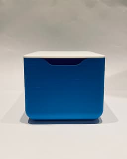 Scrap container with sliding lid 3d model