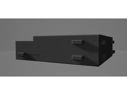 Ender-3-Pro_Raspberry_Mount_Main_V2_+_camera_cable_slit 3d model