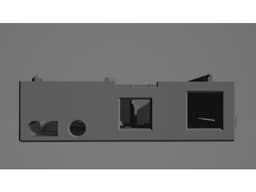 Ender-3-Pro_Raspberry_Mount_Main_V2_+_camera_cable_slit 3d model