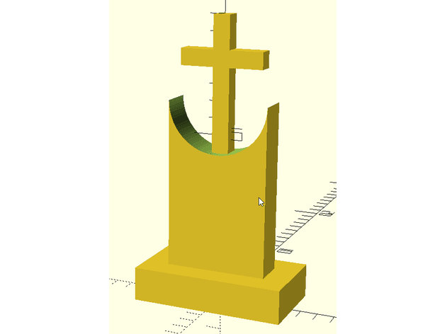 Headstone Creator 3d model