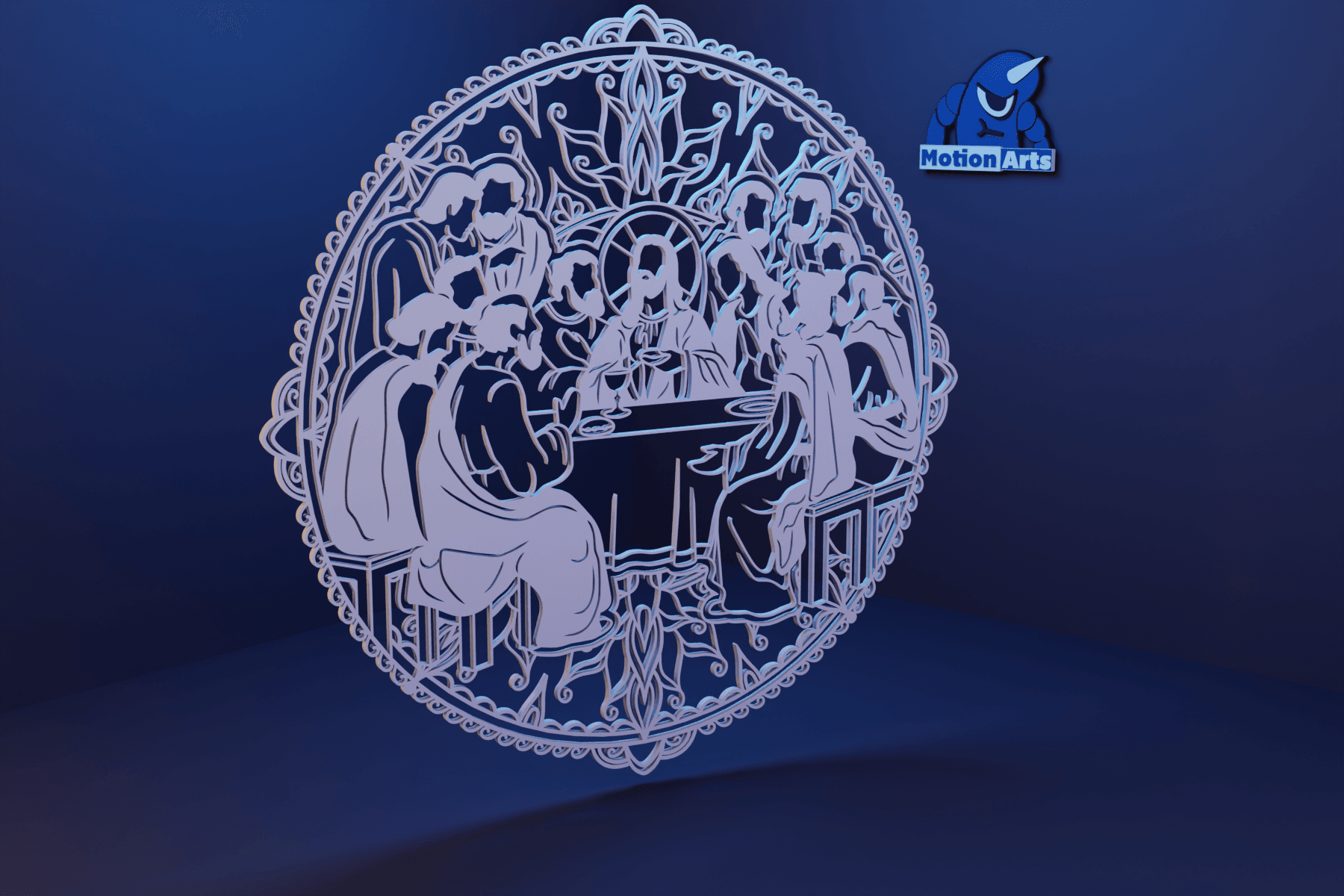 Santa Ceia.stl 3d model