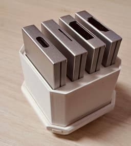 Multibin insert for framework expansion cards 3d model