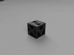 Zare Calibration Cube 3d model