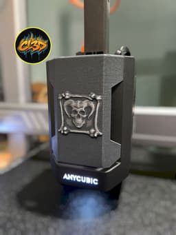 Anycubic Kobra 3 Extruder Cover - Demon 3d model