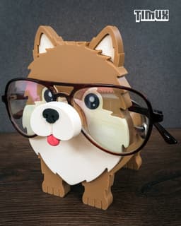 POMERANIA GLASSES HOLDER 3d model
