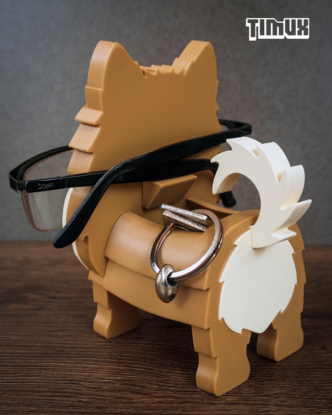 POMERANIA GLASSES HOLDER 3d model
