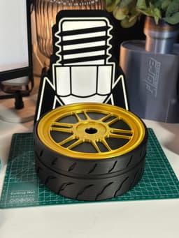 RPF1-Inspired Coffee Table Organizer Bin 3d model