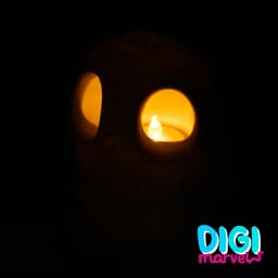 Ghosty Snail LED Tea Light Holder (No AMS) 3d model