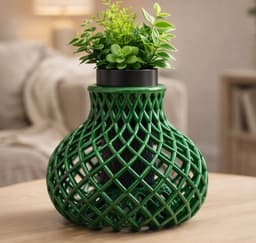 GEOMETRIC LATTICE VASE 3d model