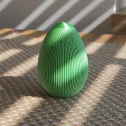 Textured Easter Egg 3d model